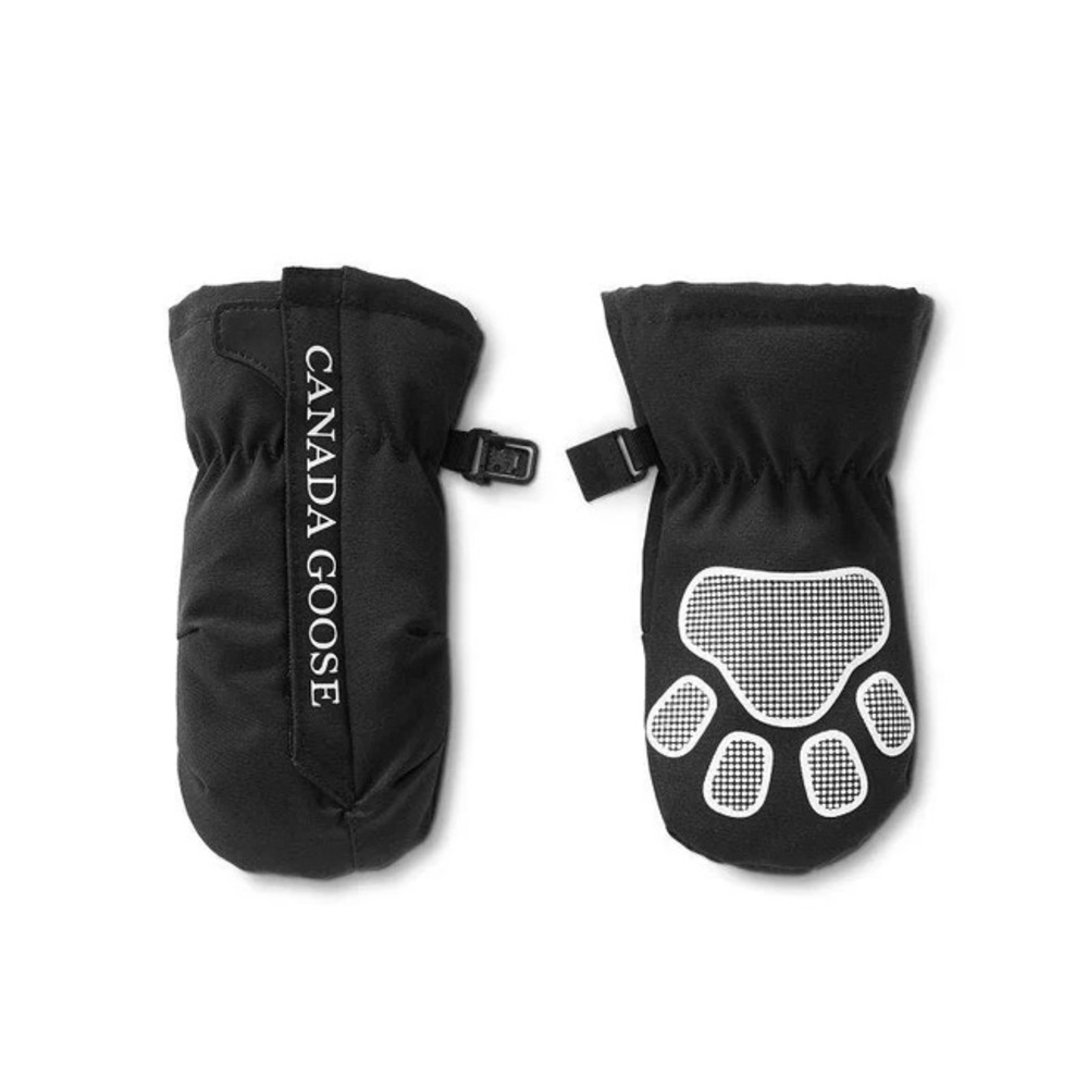 SOLD Canada Goose Black and White Mittens